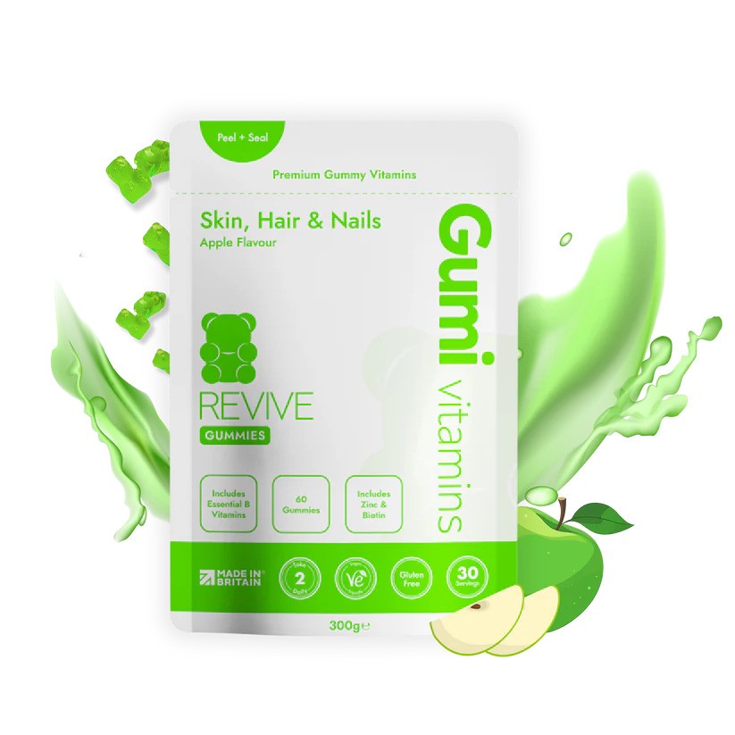 Gumi Vitamins REVIVE Skin, Hair and Nails (30 Servings)