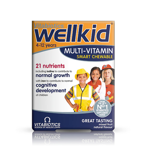 Vitabiotics Wellkid Multi-Vitamin Chewable Tablets 30 Tablets