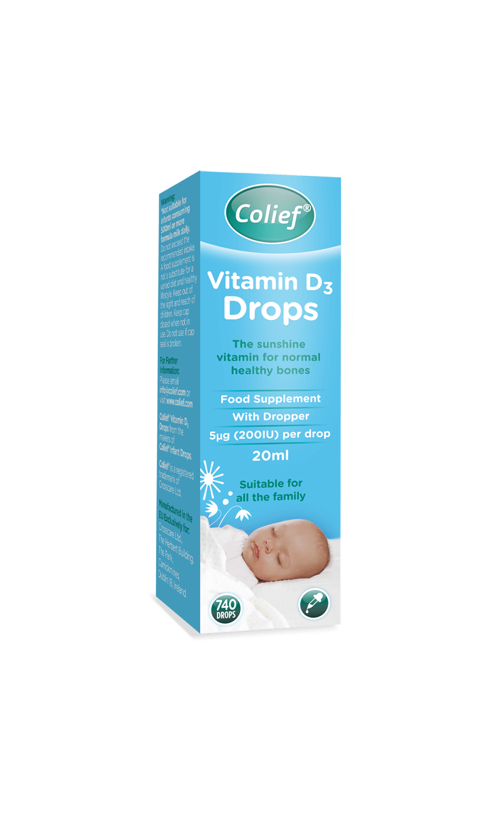 Colief Vitamin D3 Drops 20ml