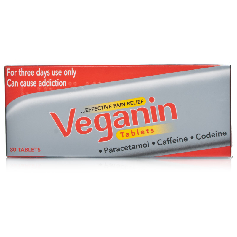 Veganin Tablets 30 Tablets