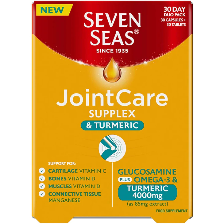 Seven Seas JointCare Supplex & Turmeric 30 Capsules + 30 Tablets