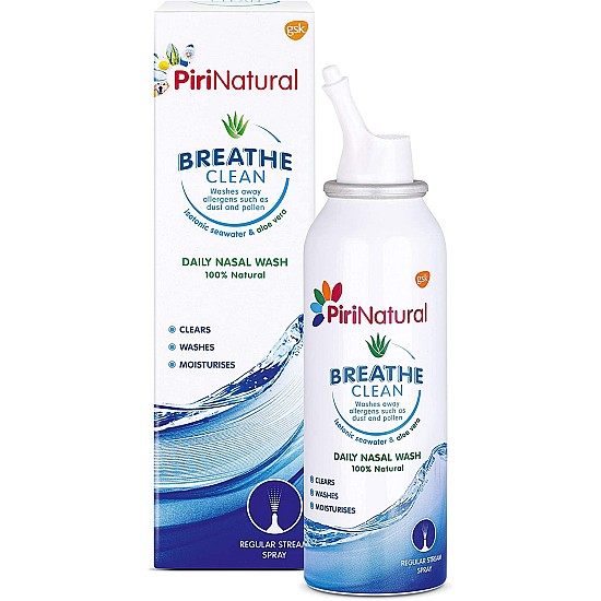 PiriNatural Breathe Clean Daily Nasal Wash 100ml