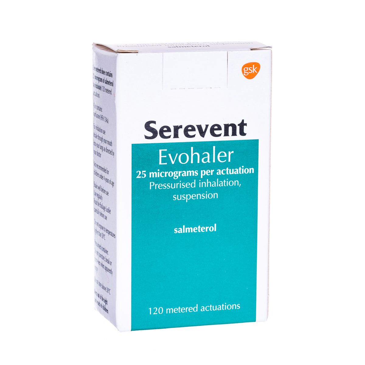 Serevent (Salmetarol) Evohaler 25mcg and Accuhaler 50mcg