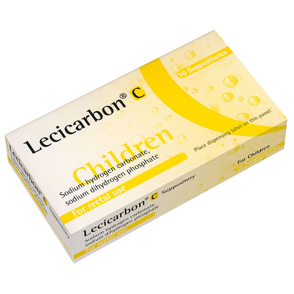 Lecicarbon C Suppositories 10 Suppositories