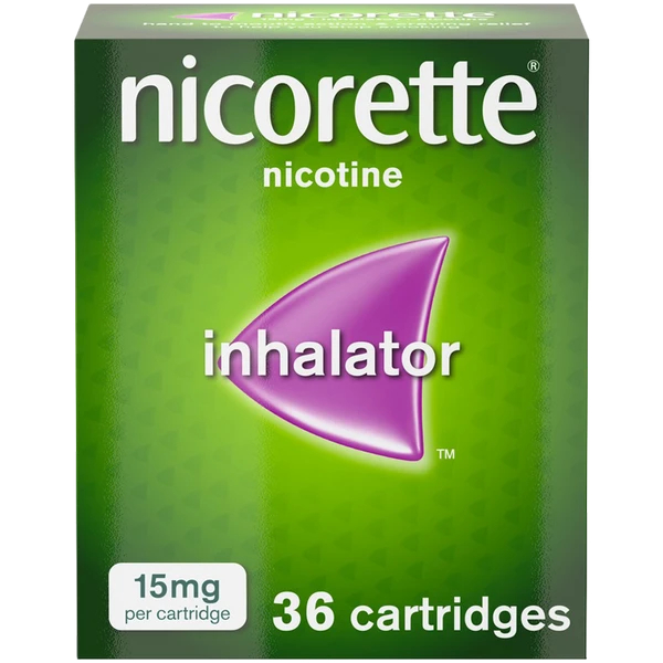 Nicorette Inhalator 15mg 36 Cartridges