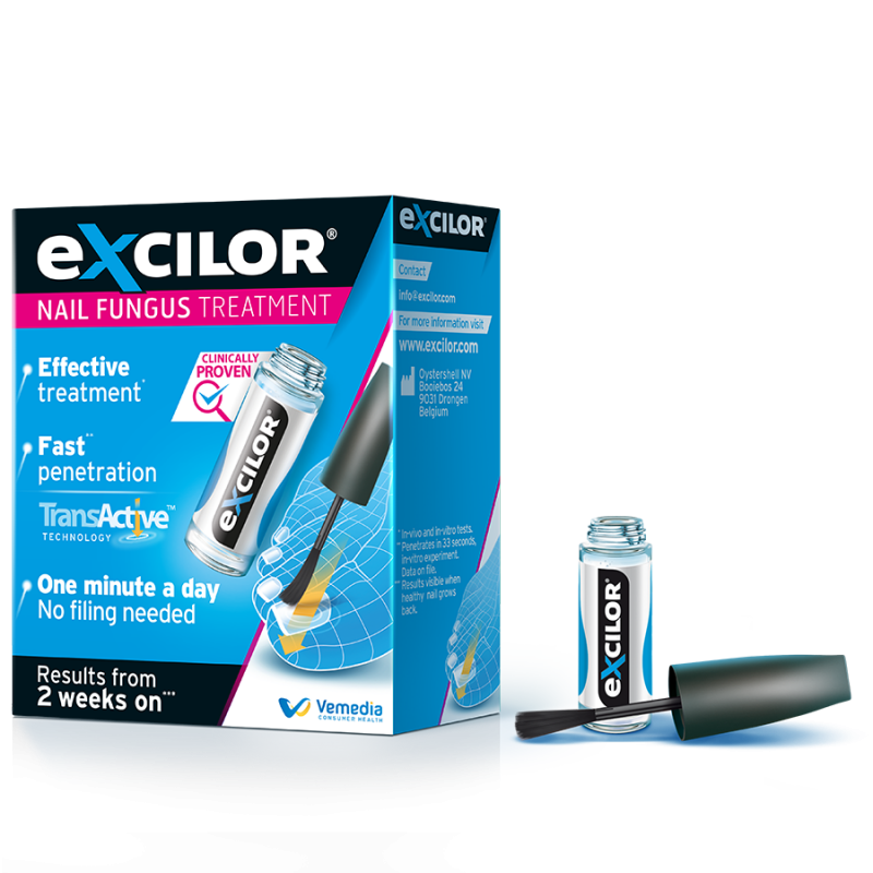 Excilor Nail Fungus Treatment Solution 3.3ml