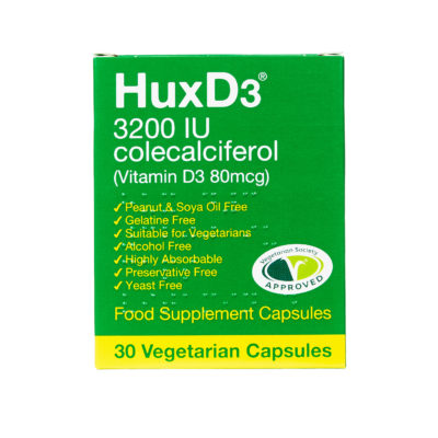 HuxD3 3200 IU Capsules 30 Capsules