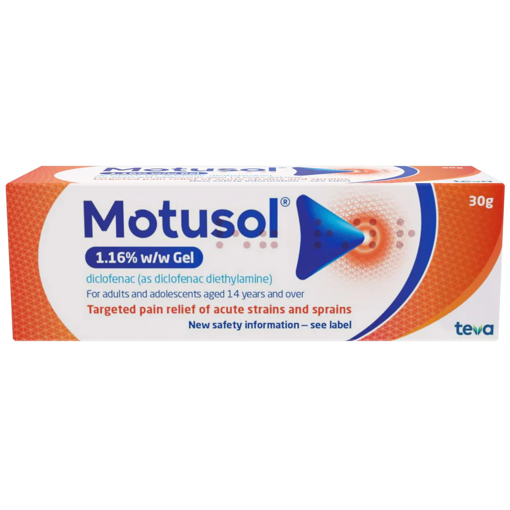 Motusol 1.16% Diclofenac Gel 30g