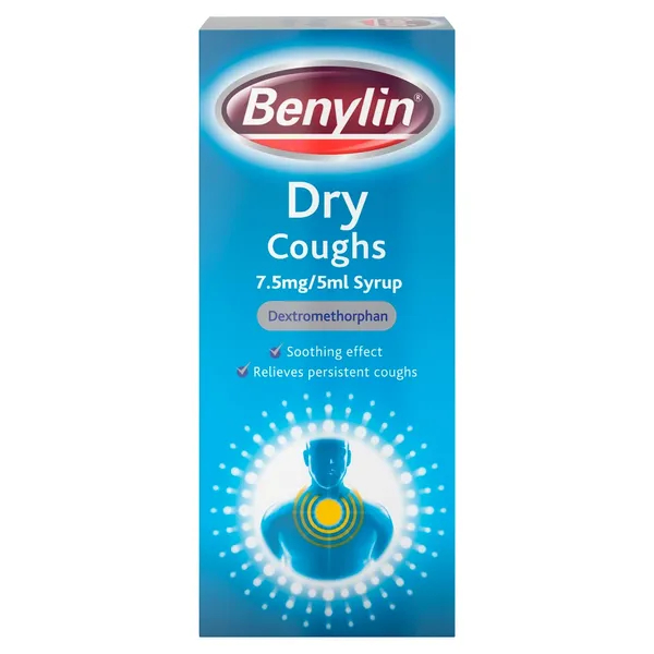 Benylin Dry Coughs 7.5mg/5ml Syrup 150ml