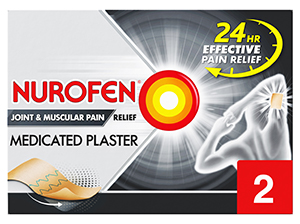 Nurofen Joint & Muscular Pain Relief Medicated Plasters 200mg (2)