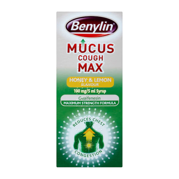 Benylin Mucus Cough Max Honey & Lemon 300ml