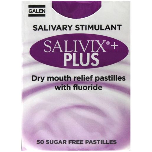 Salivix Plus Dry Mouth Pastilles 50 Pastilles
