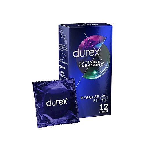 Durex Extended Pleasure Condoms 12 Pack