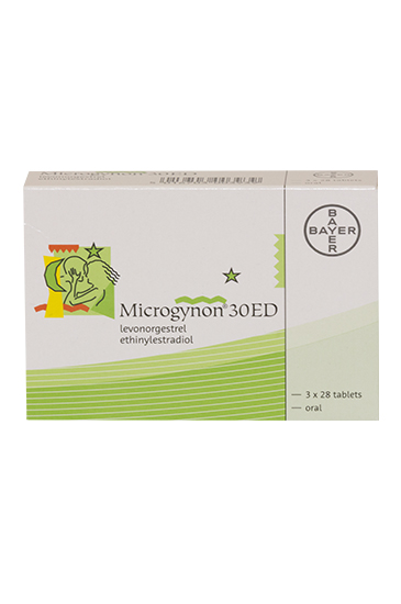 Microgynon 30 ED Pills 150mcg/30mcg