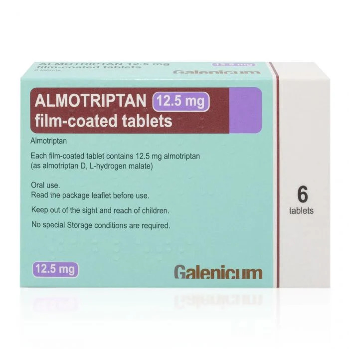 Almotriptan 12.5mg Tablets