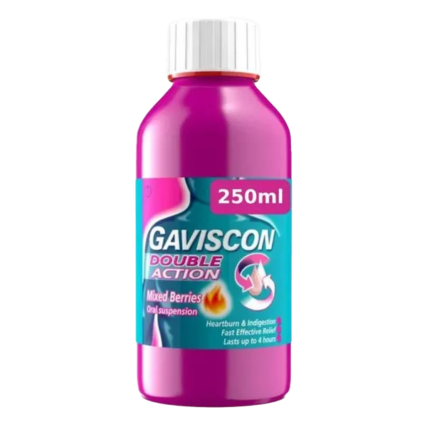 Gaviscon Double Action Liquid Mixed Berries 250ml