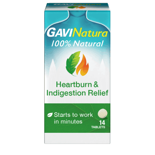 GAVINatura Heartburn & Indigestion Tablets 14 Tablets