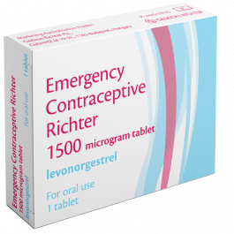 Emergency Contraceptive Richter 1500mcg 1 Tablet