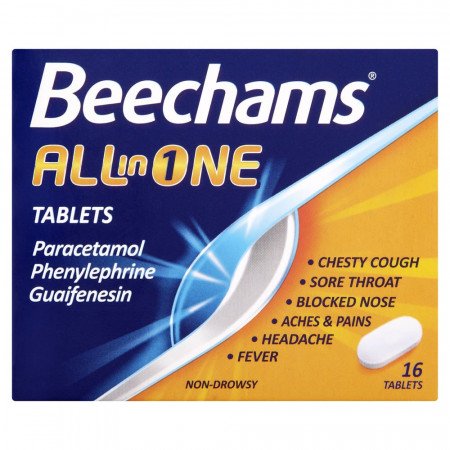 Beechams All In One Tablets 16 Tablets