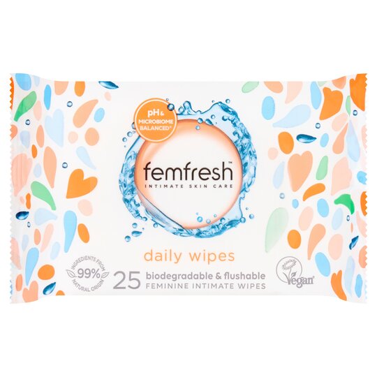 Femfresh Intimate Skin Care Daily Wipes 25 Wipes