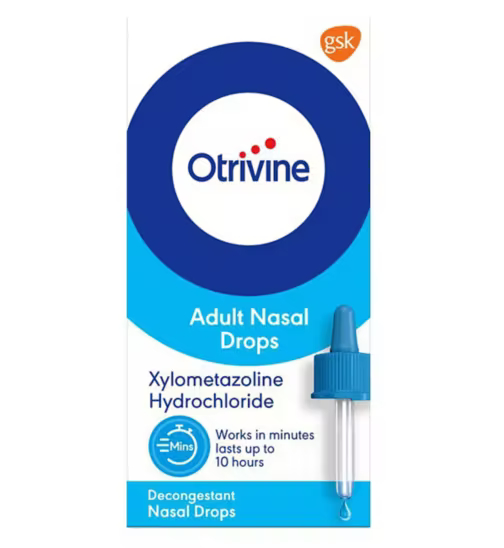 Otrivine Adult Nasal Drops 10ml