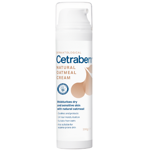 Cetraben Natural Oatmeal Cream 190g