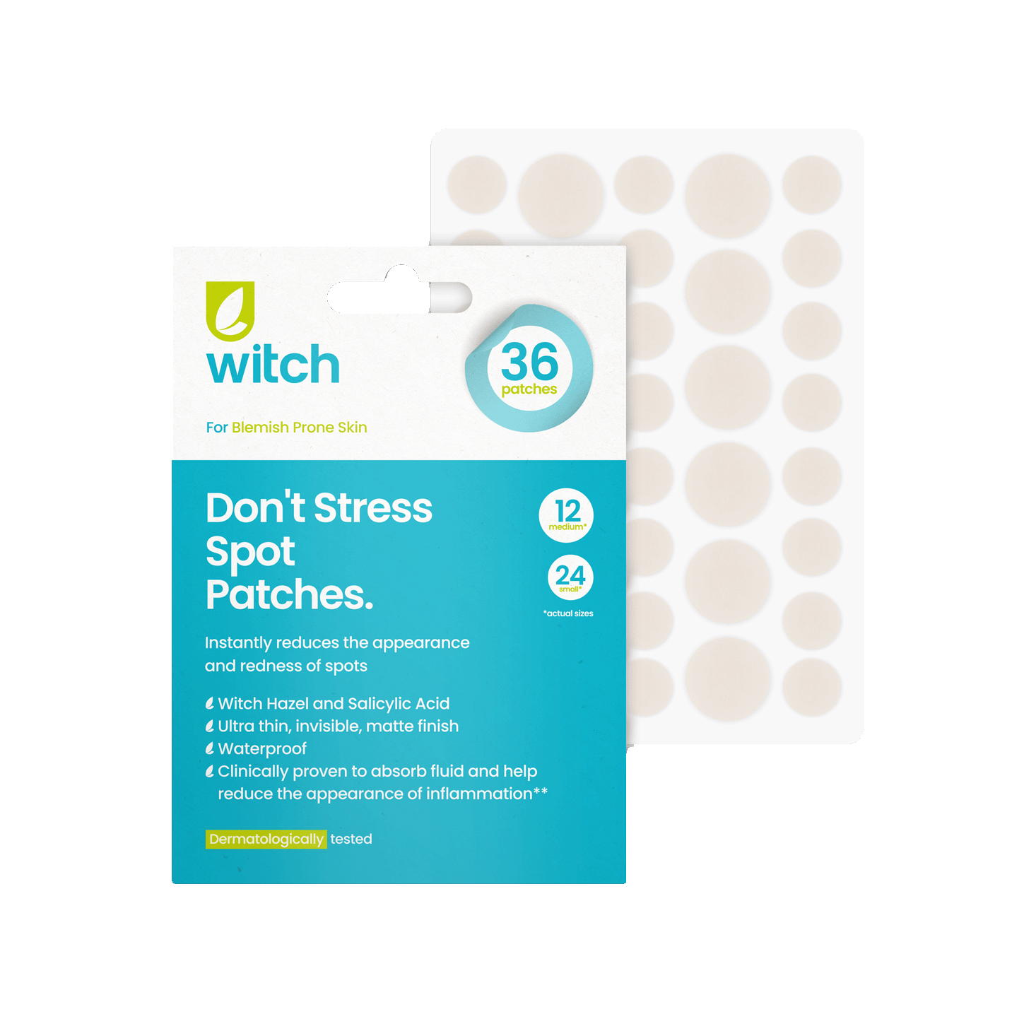 Witch Donât Stress Spot Patches 36 Patches