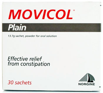 Movicol Plain 30 x 13.7g Sachets, Powder For Oral Solution