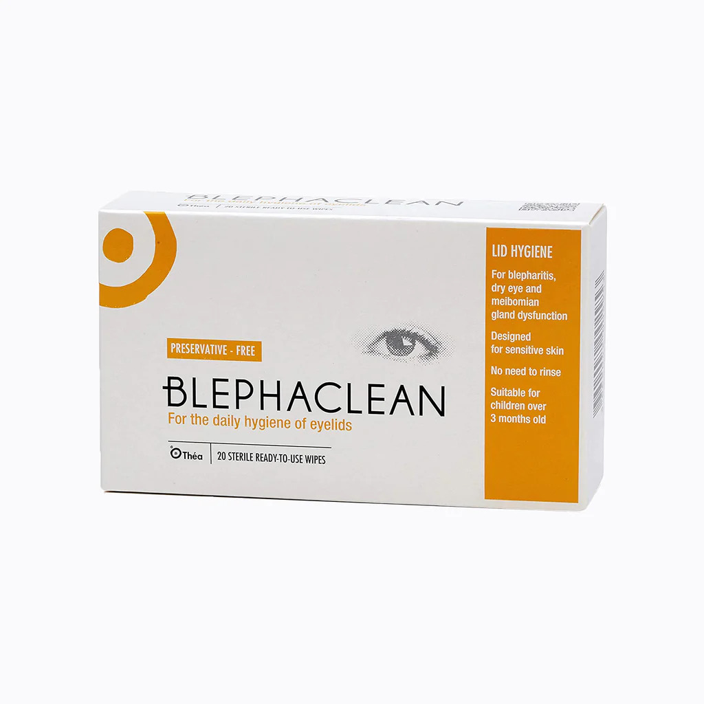 Blephaclean Sterile Eyelid Cleansing Wipes 20 Wipes