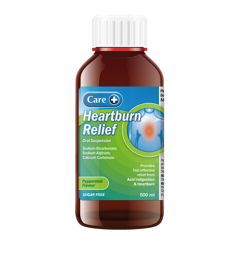 Care+ Heartburn Relief Oral Suspension 500ml