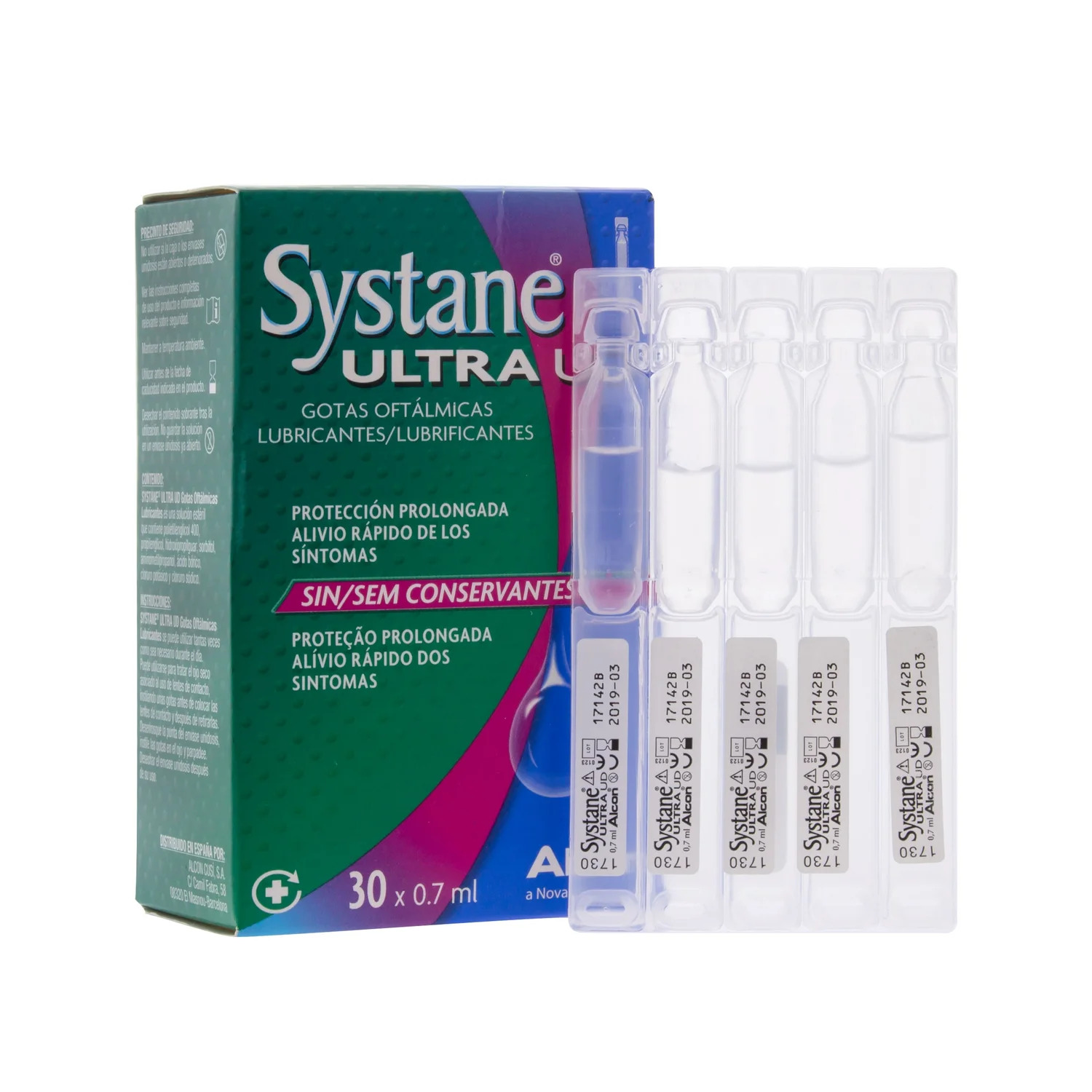 Systane Ultra UD Lubricanting Eye Drops 30 Vials