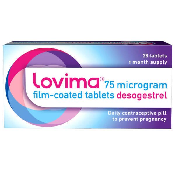 Lovima 75mcg (Desogestrel) Tablets