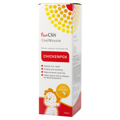 PoxClin Cool Mousse Chicken Pox 100ml