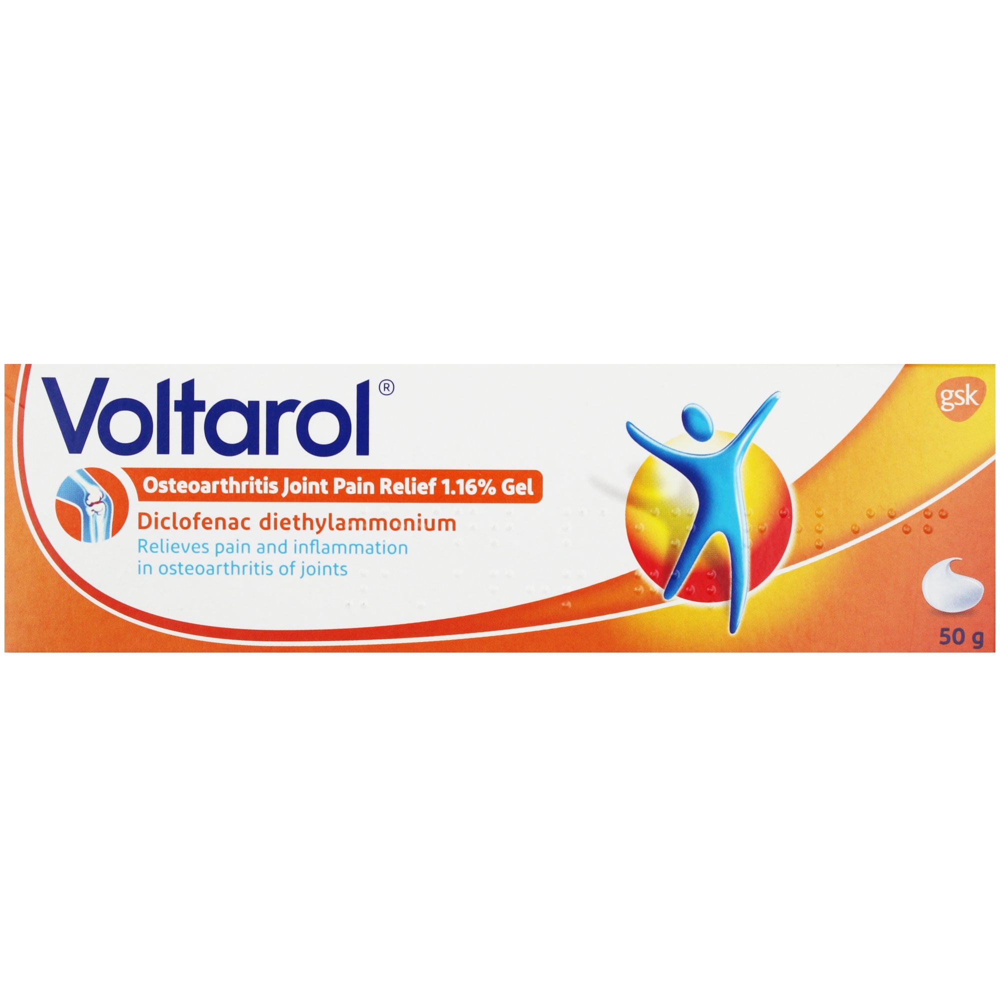 Voltarol 1.16% Osteoarthritis Joint Pain Relief