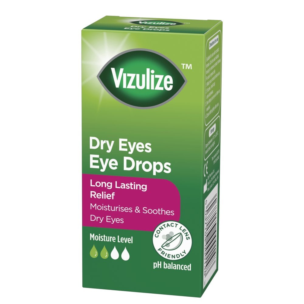 Vizulize Long Lasting Dry Eye Drops 10ml