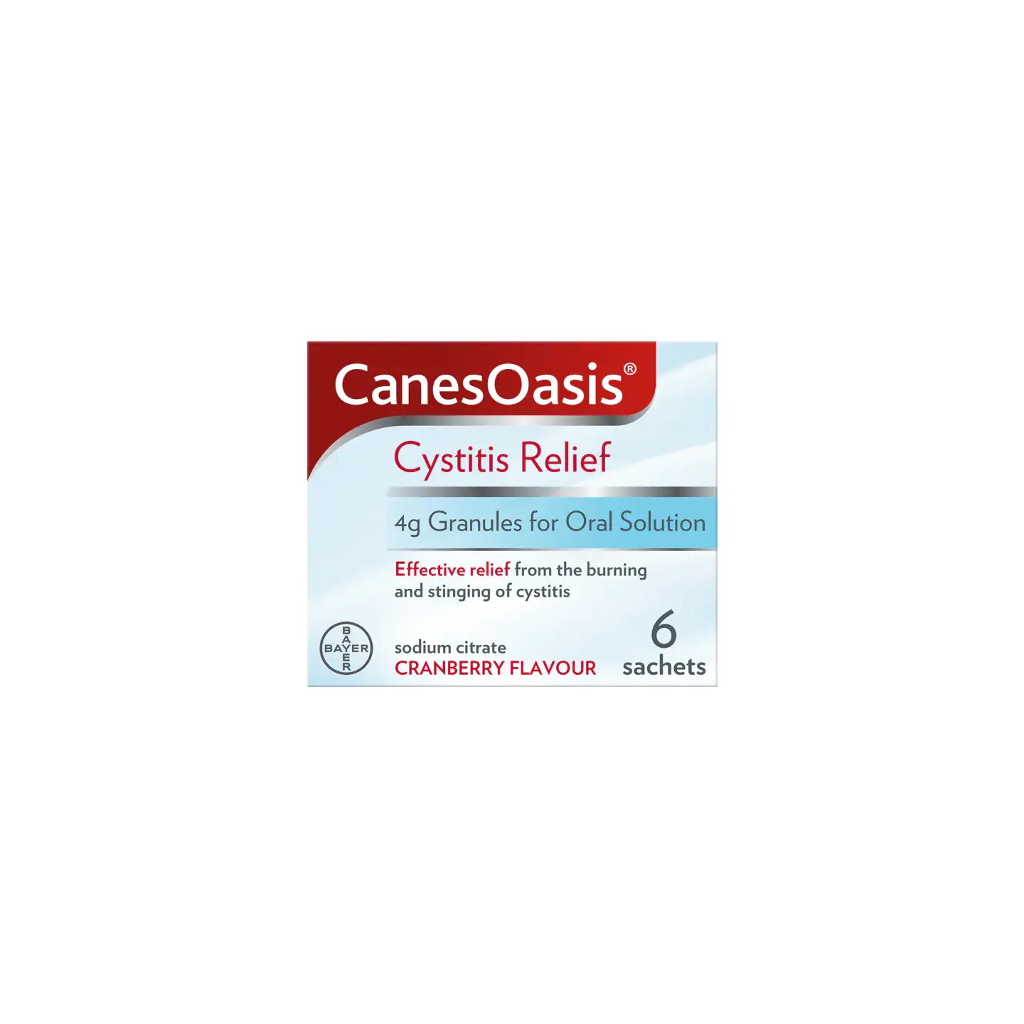 Canesoasis Cystitis Relief Sachets 6 Sachets