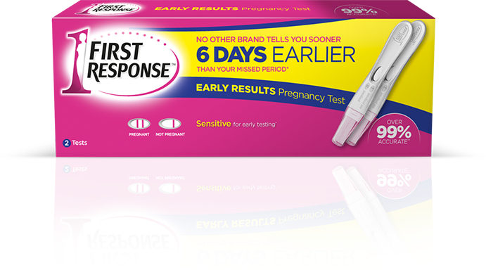 First Response Early Result Pregnancy Test 2 Tests