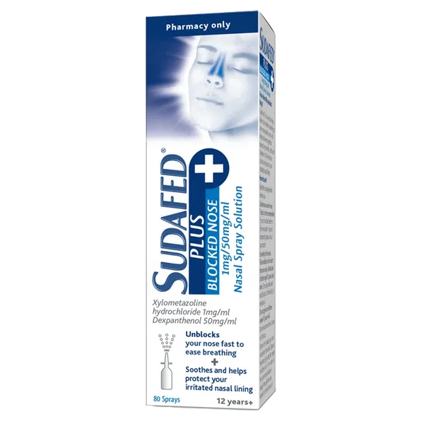 Sudafed Plus Blocked Nose Nasal Spray 10ml
