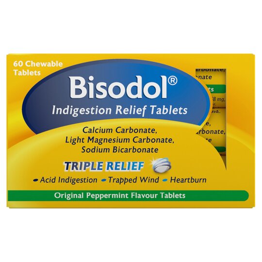 Bisodol Indigestion Relief Tablets
