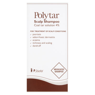 Polytar 4% Scalp Shampoo Coal Tar Solution 150ml