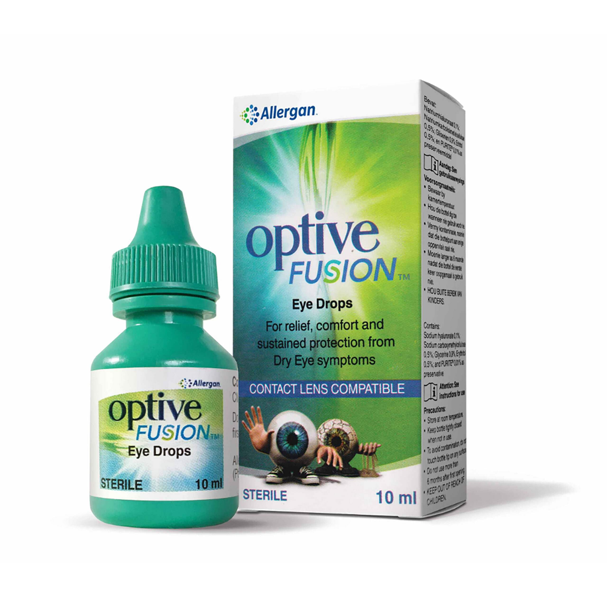 Optive Fusion Eye Drops 10ml