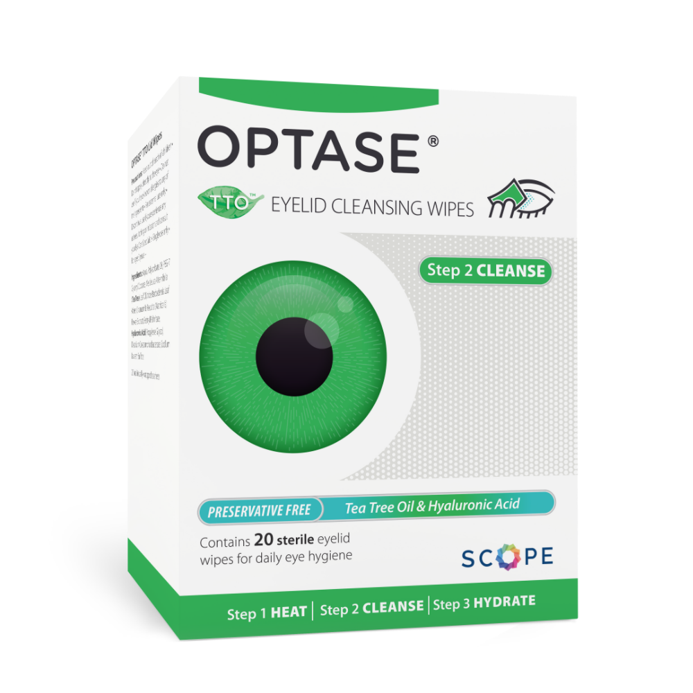 Optase Tea Tree Oil Wipes 20 Wipes
