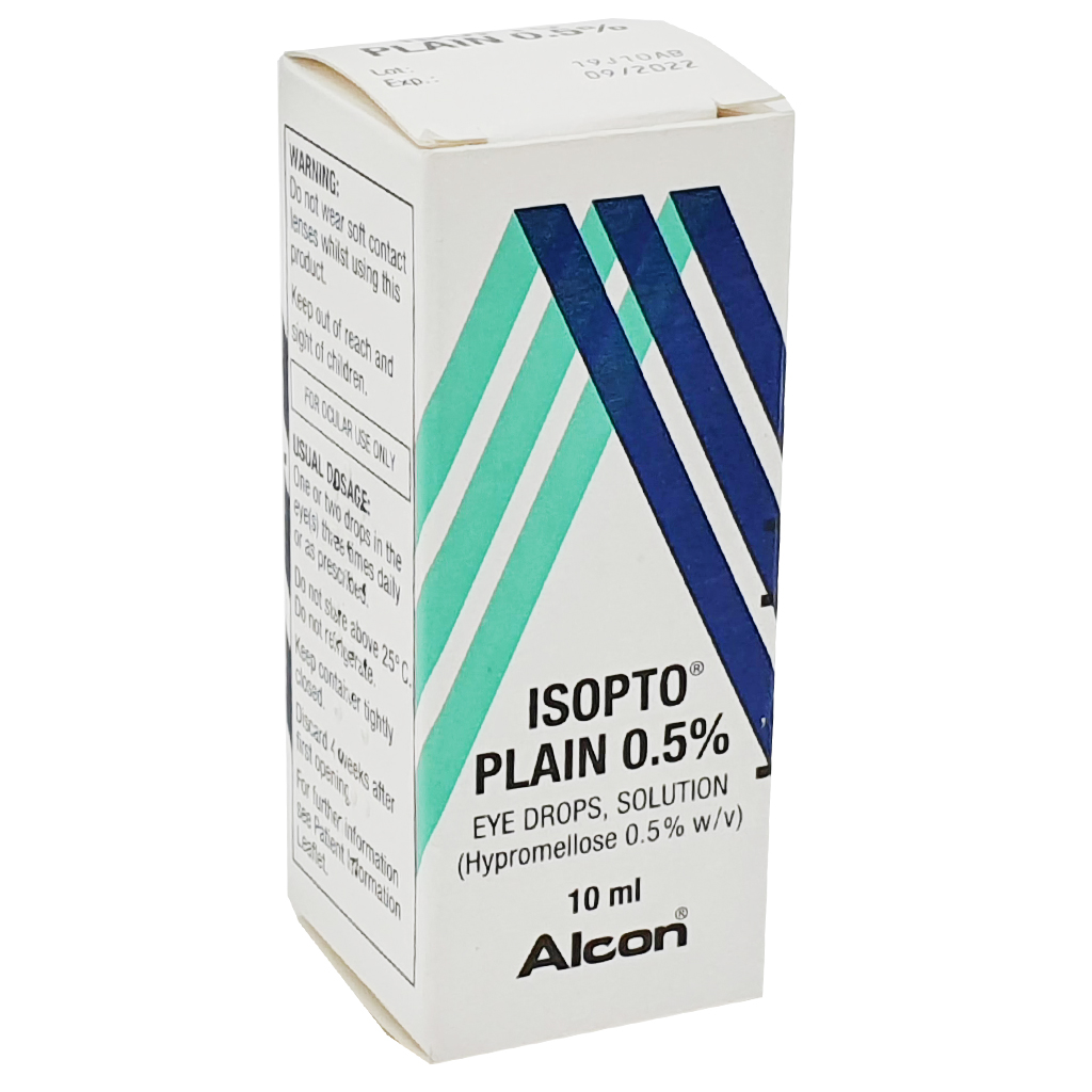 Isopto Plain Eye Drops 10ml 0.5%