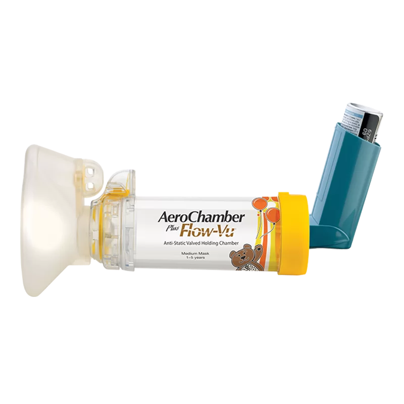 AeroChamber Plus Flow-Vu with Child Medium Mask