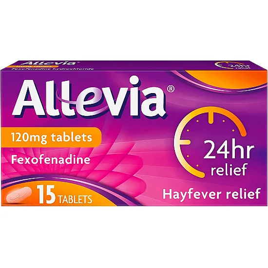 Allevia 120mg 15 Tablets