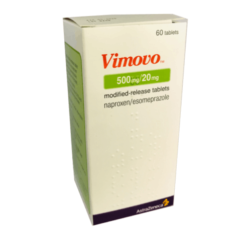 Vimovo 500mg/20mg Modified Release Tablets
