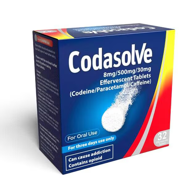 Codasolve Effervescent Tablets 32 Tablets